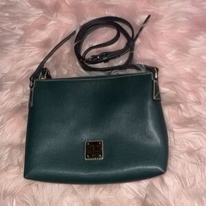 Dooney & Bourke Dark Ivy Rosie Saffiano Leather Crossbody